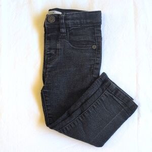 george faded black skinny denim jeans 2T toddler girls